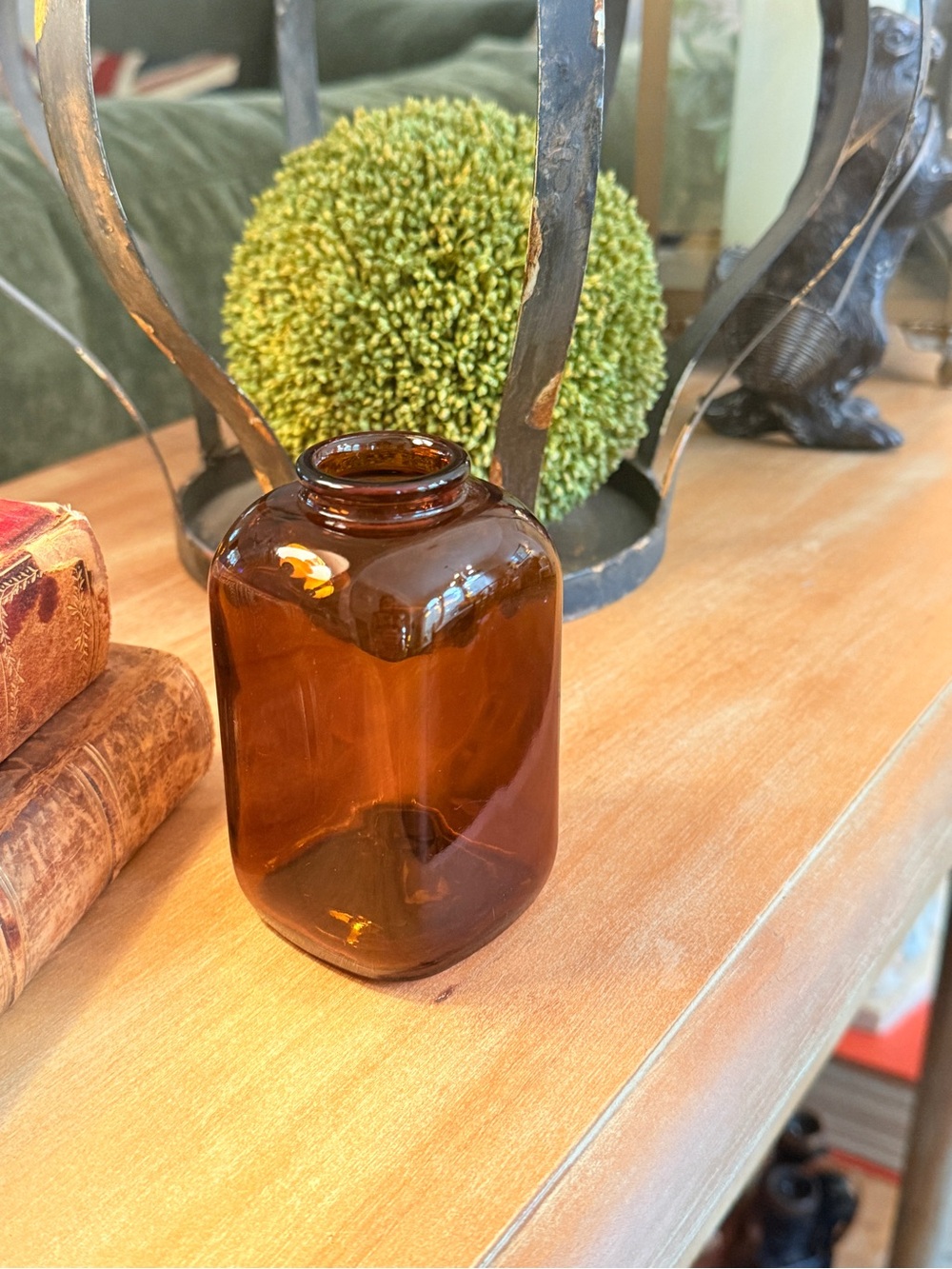 Antique 150-year-old amber snuff bottle - Picture 12 of 13